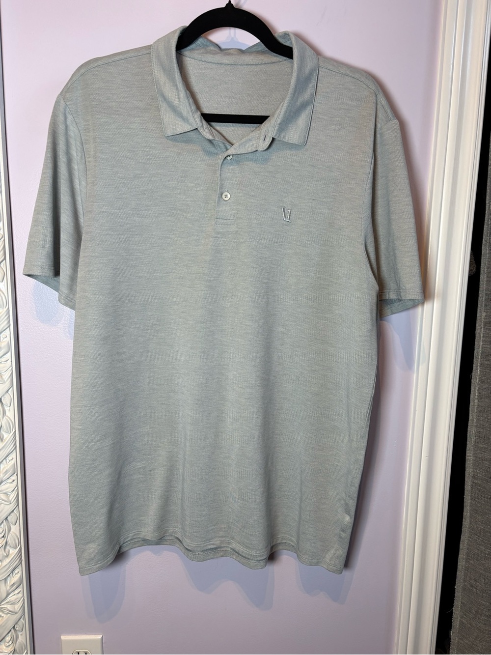 Vuori Light Grey Polo Shirt